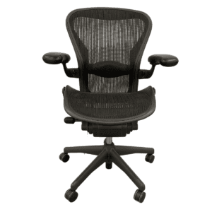 Gallery Used Herman Miller Aeron B Task Chair in Black- Full Function