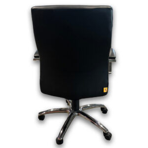 Gallery Used Boxero Executive High-Back Chair With Chrome Frame