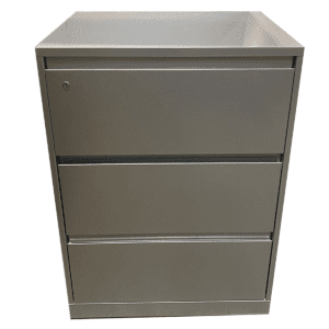 Gallery Used 30″ W Steelcase 3-Drawer Lateral File in Grey