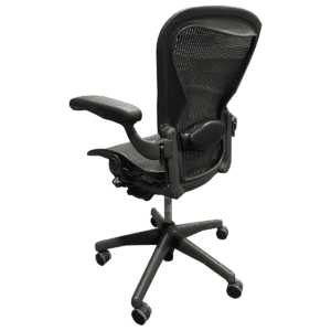 Gallery Used Herman Miller Aeron B Two Function Task Chair In Black