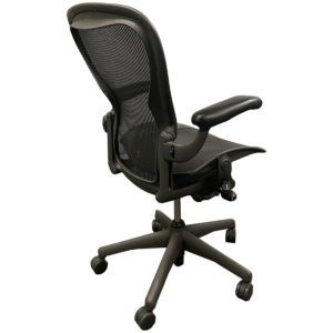 Gallery Herman Miller Aeron B Task Chair In Black -Full Function
