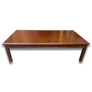 Gallery Used 55″ W Mahogany Coffee Table