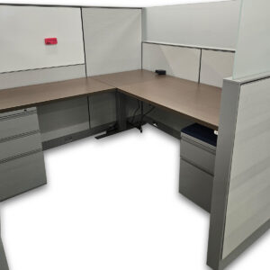 Gallery Used 6'x6' Herman Miller Canvas 6x6 Cubicle Workstation W/ Height Adjustable Desk (Priced Per Seat)
