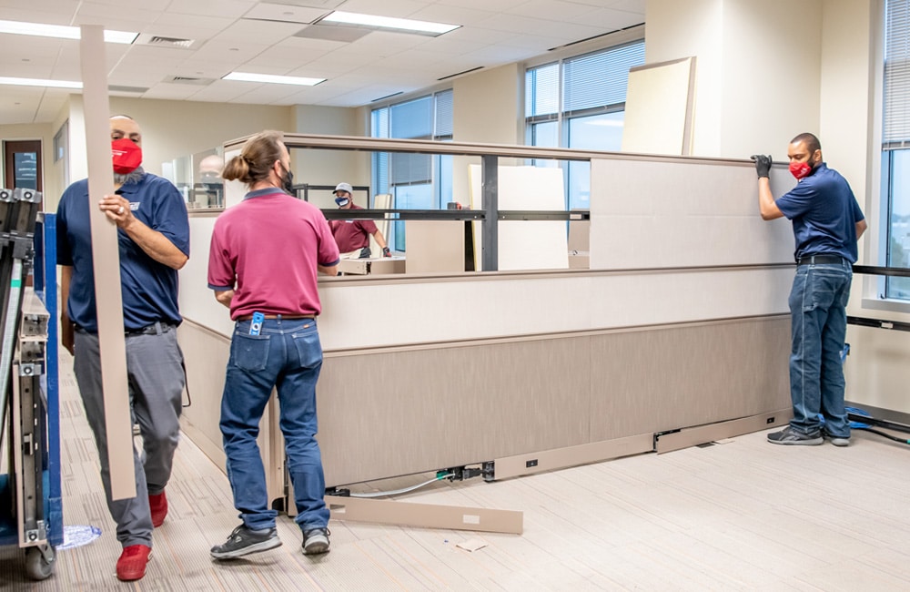 Office Furniture Plus installation